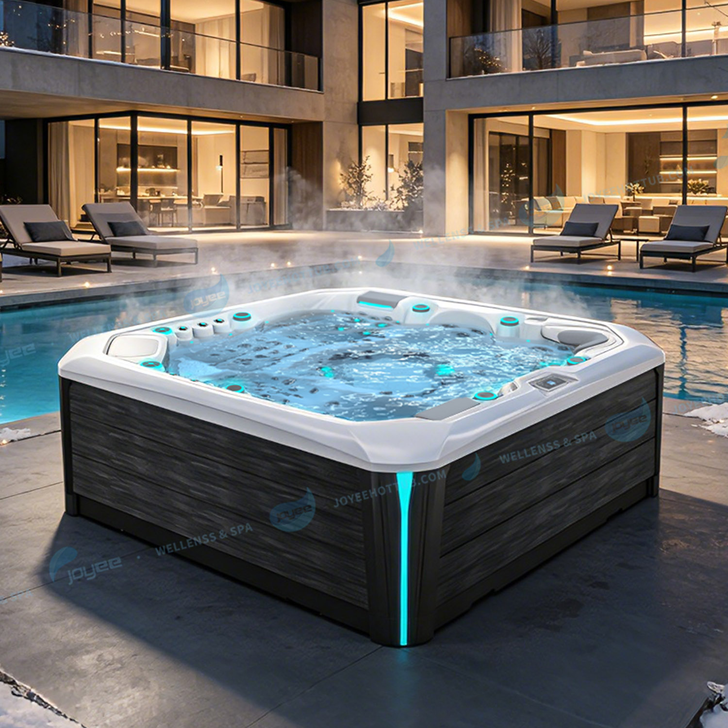 Usine de spas en Chine
