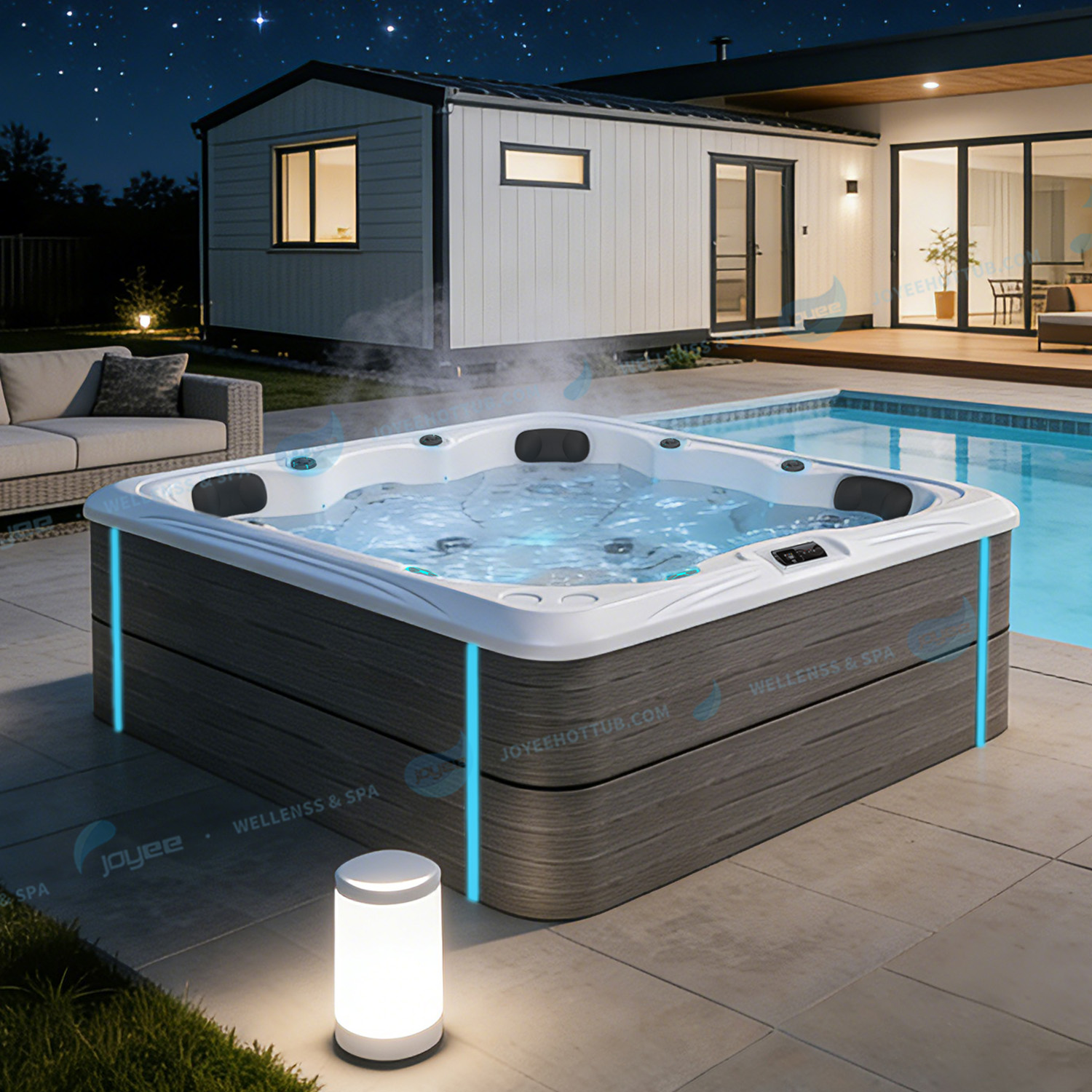 Usine de spas en Chine