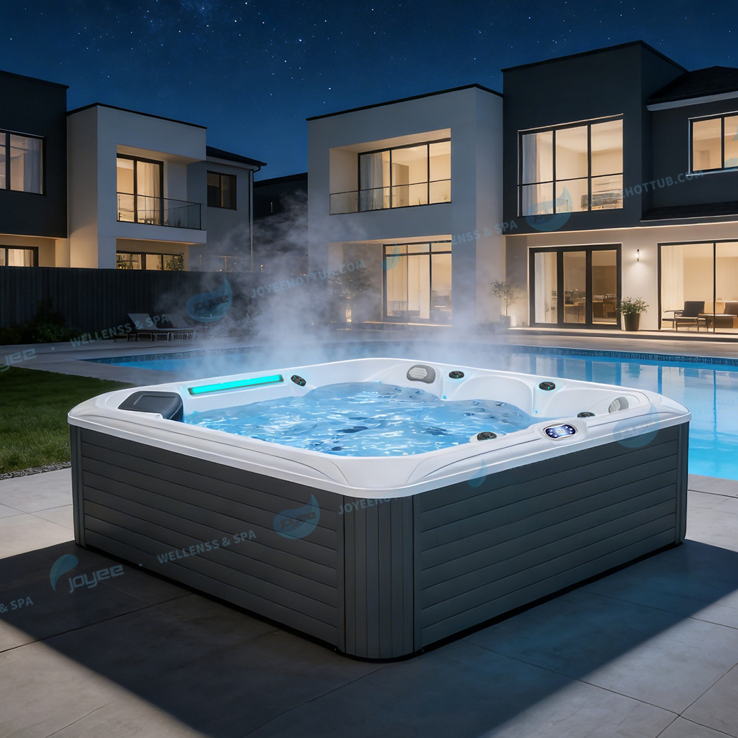 Usine de spas en Chine