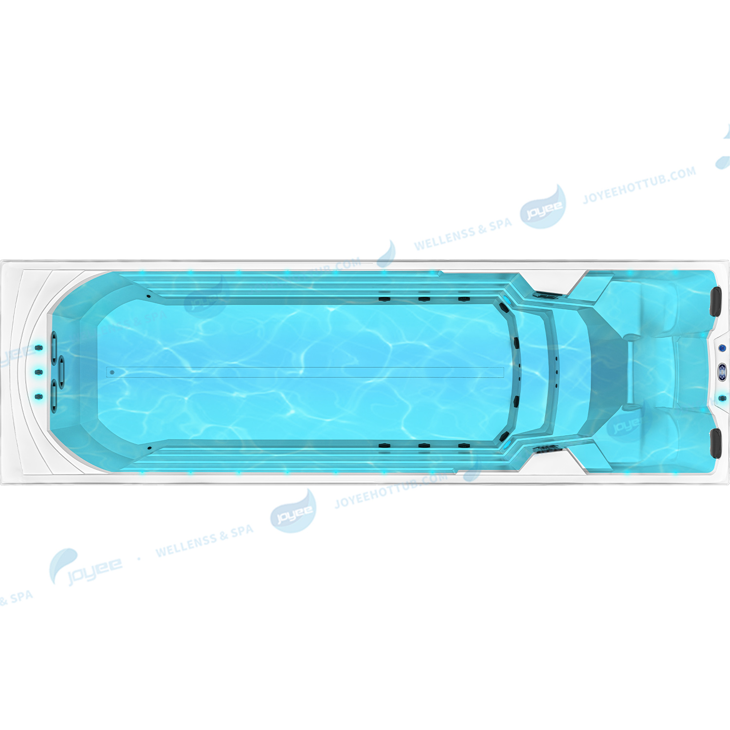 Piscine sans fin chinoise