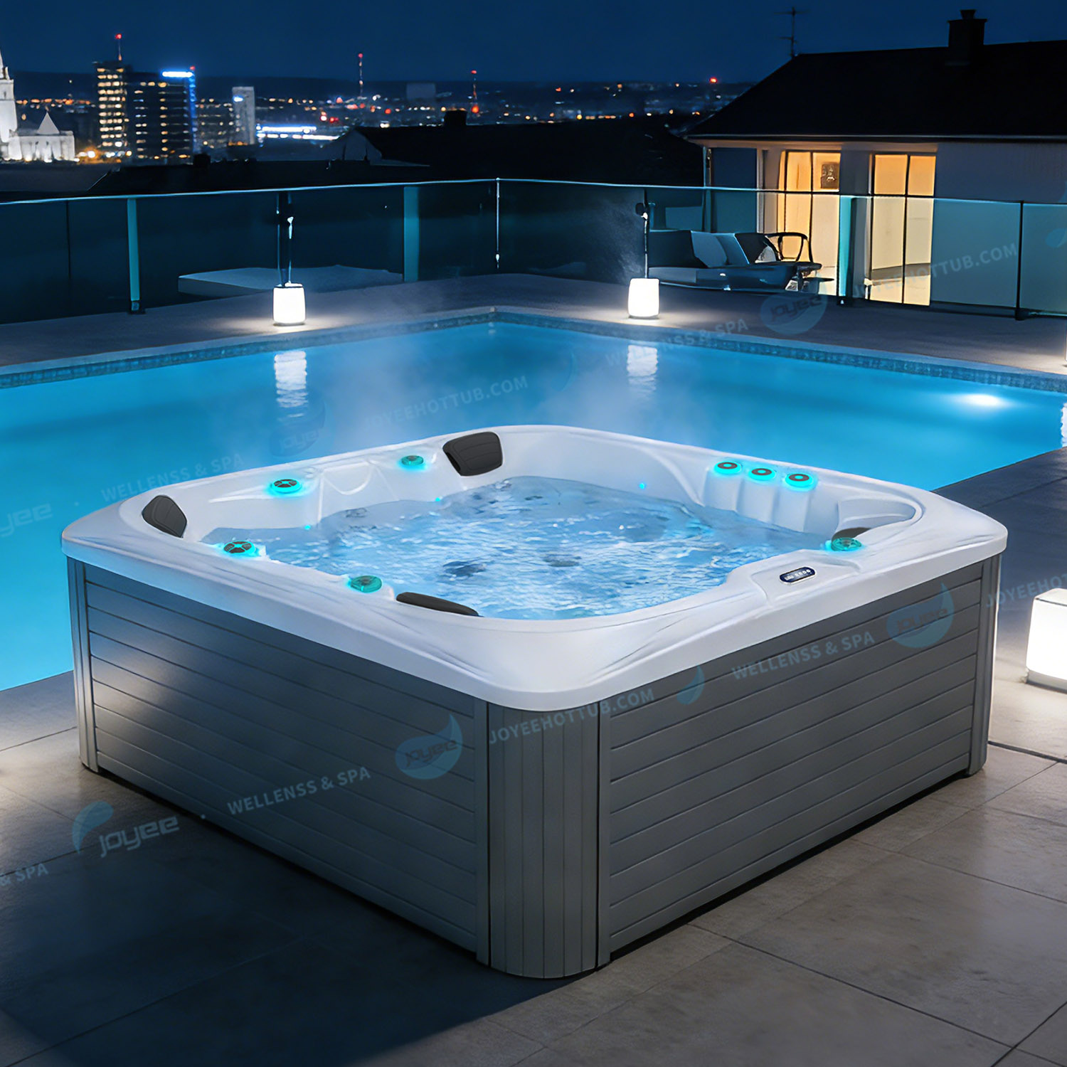 Usine de spas en Chine