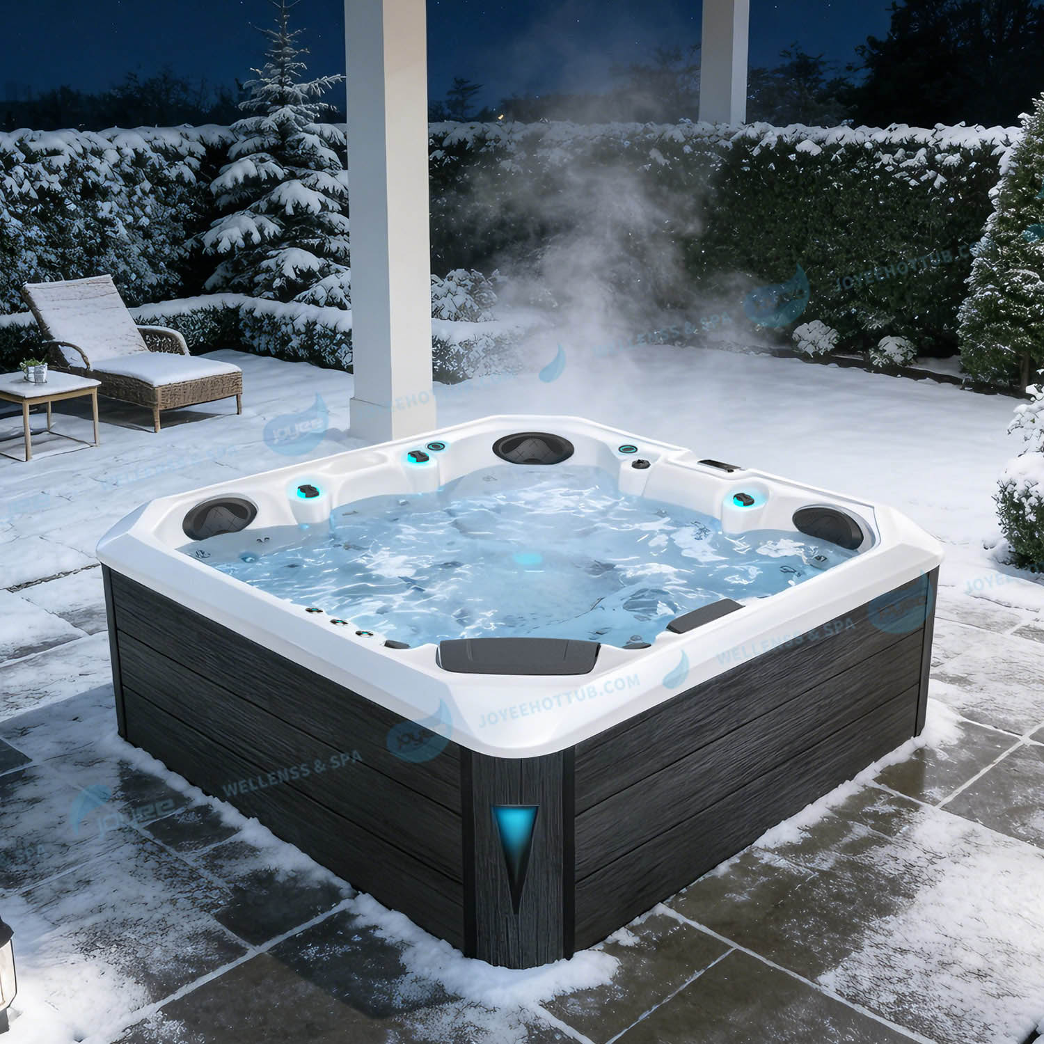 spa ext&eacute;rieur pour 5 personnes