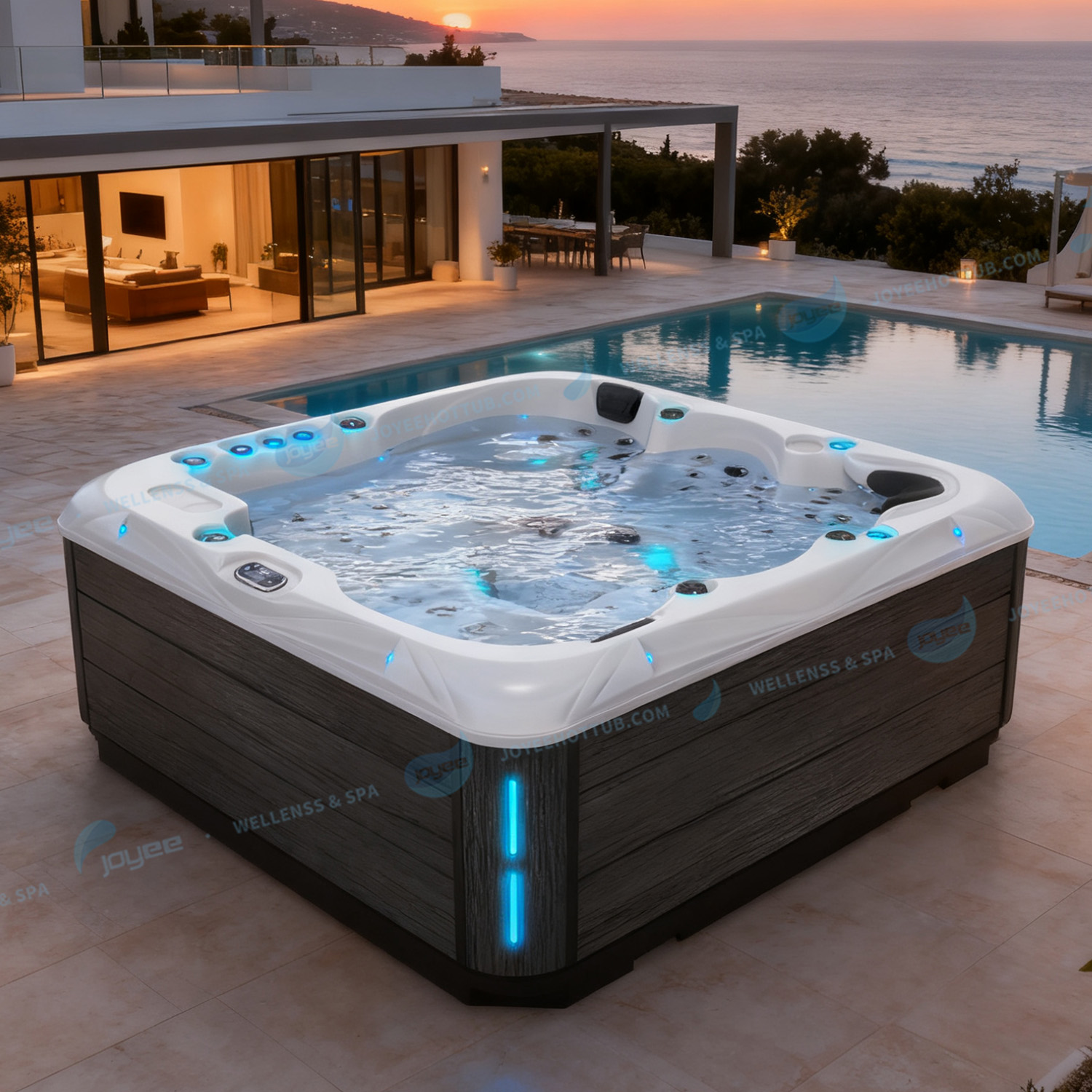 Usine de spas en Chine