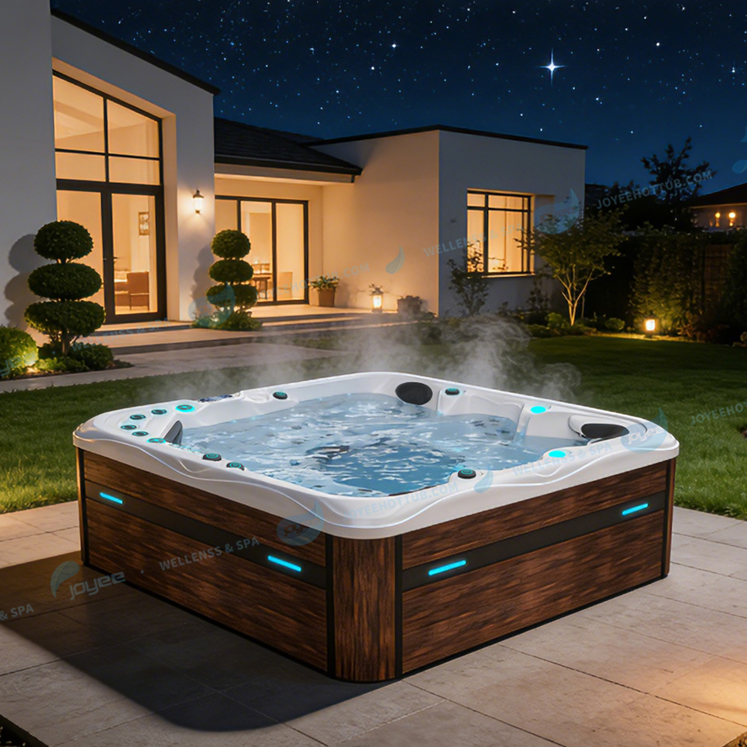Usine de jacuzzis en Chine