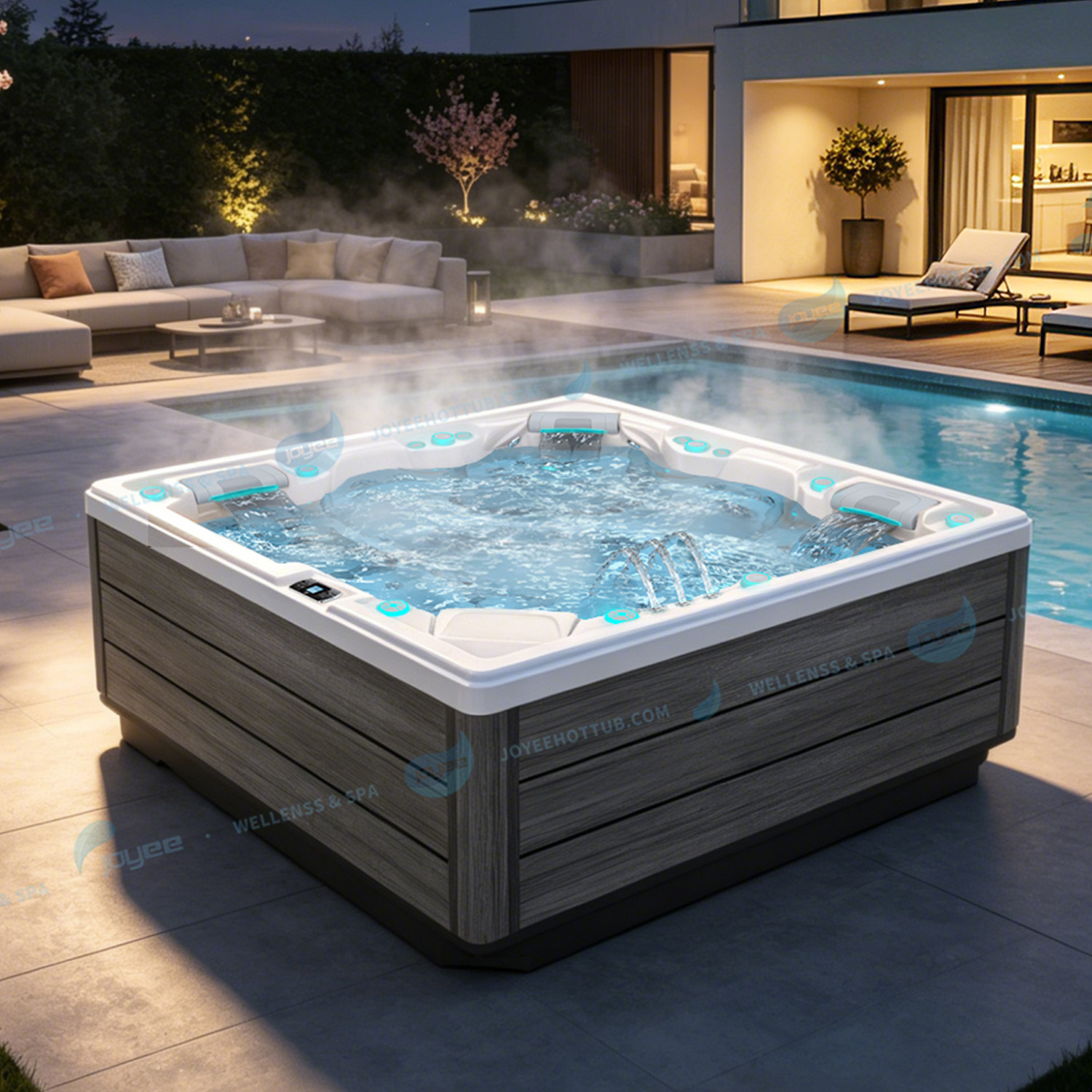 Usine de spas en Chine