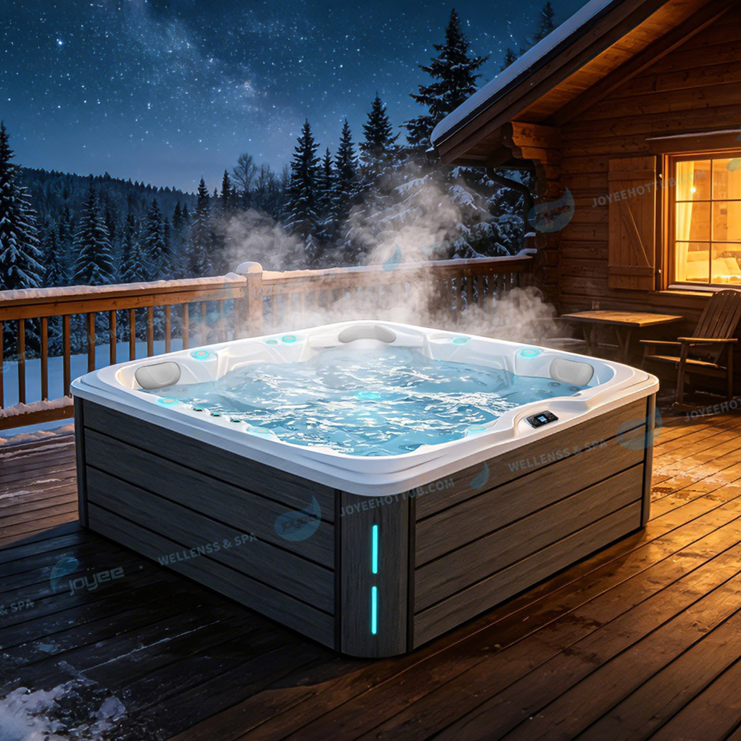 Usine de jacuzzis en Chine