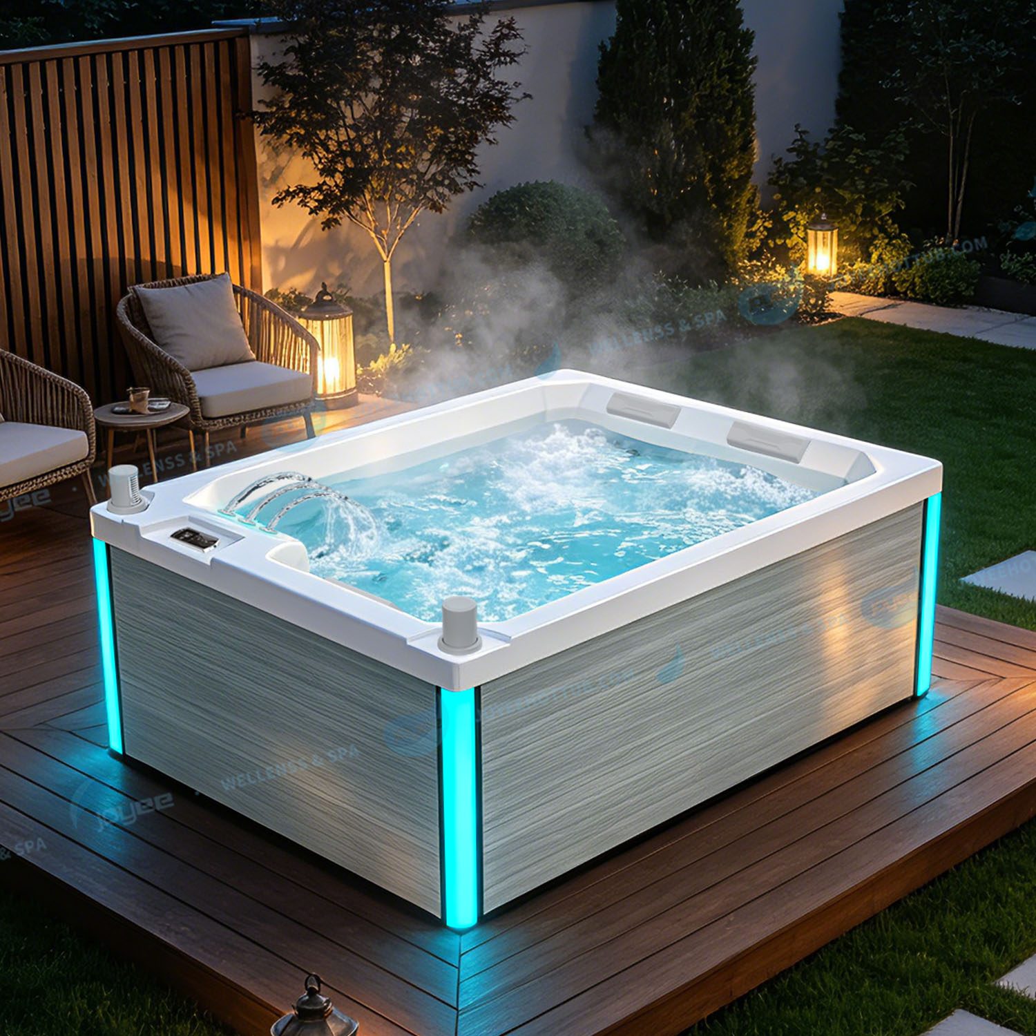 Usine de spas en Chine