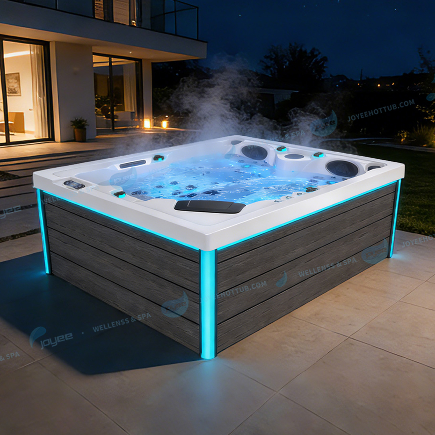 Usine de spas en Chine