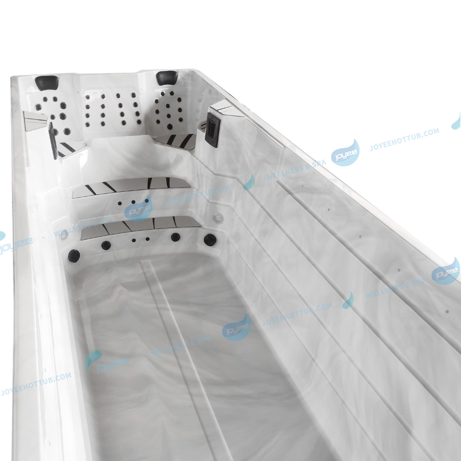 piscine spa sans fin