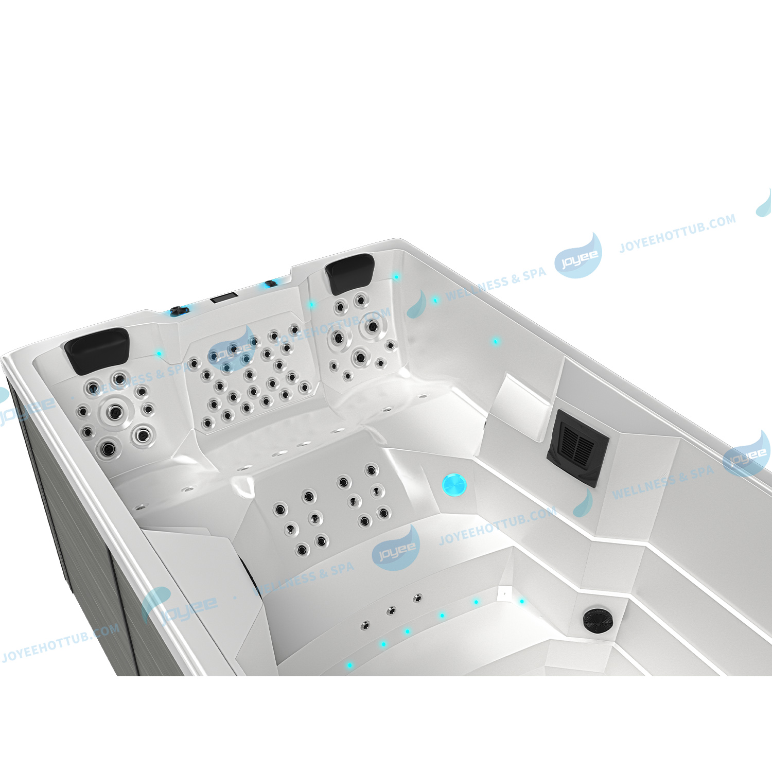 Piscine spa de nage