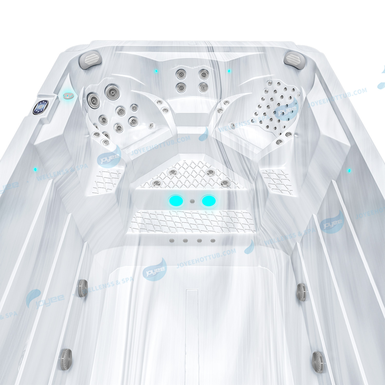 Piscine spa de nage sans fin