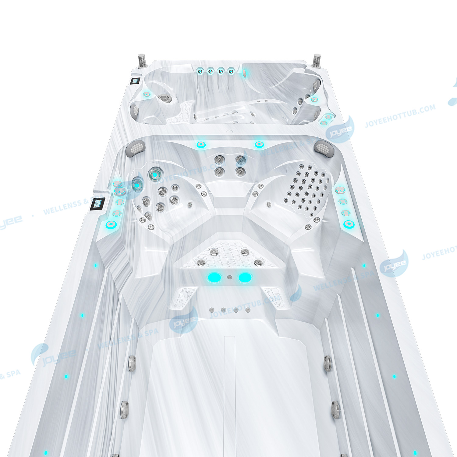 Piscine spa de nage